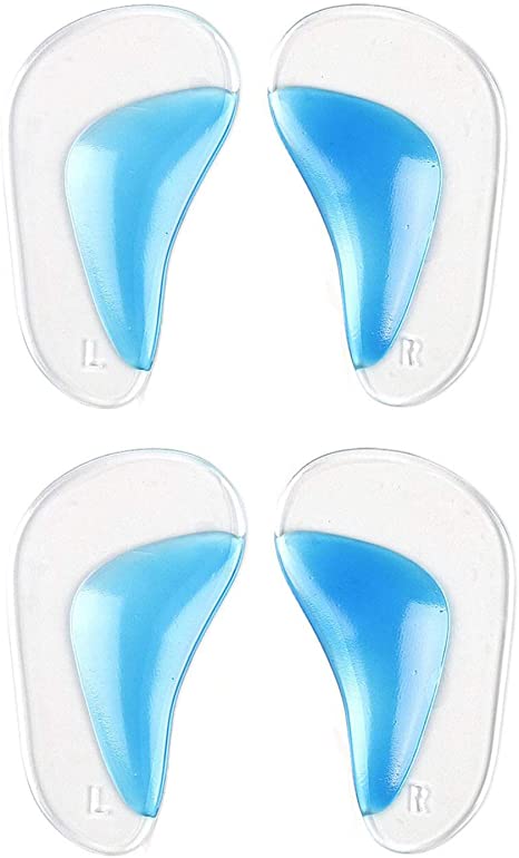 2 Pairs Orthotics for Kids with Flat Feet Arch Support Insoles for Kids Flatfoot Inserts Correction Insoles Cushion Pads (S (for 1-3 Years Old Kids))