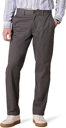 Amazon Essentials Men's Straight-Fit Wrinkle-Resistant Flat-Front Chino Pant