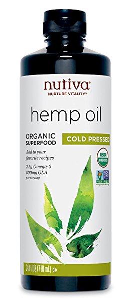 Nutiva 100% Organic Hempseed Oil 710ml