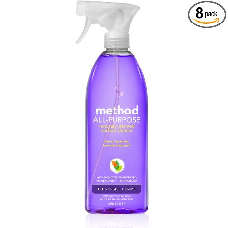 Method All Purpose Cleaning Spray 28oz French LavenderPack of 8