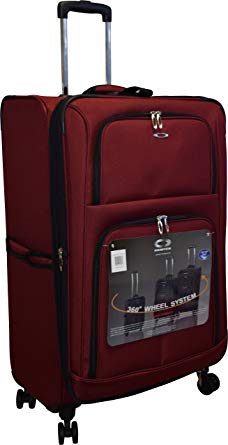 Kemyer 1050 Plus Series 21" Expandable Spinner Carry-On Luggage