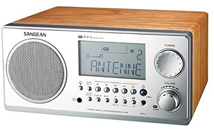 Sangean Digital AM/FM Tabletop Radio (Walnut) - WR-2WL