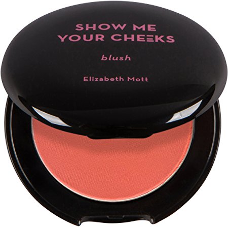 Show Me Your Cheeks Powder Blush (cruelty free and paraben free) - Bright Coral