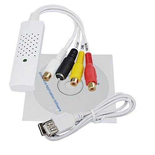 WinnerEco Easycap USB 2.0 Video Capture Card VHS to DVD Converter Audio Capture Adapter