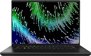 Razer Blade 16-16 Inch Gaming Laptop, QHD  240Hz, Intel i9-13950HX, 16GB DDR5 5600MHz, NVIDIA Geforce RTX 4070, 1TB PCIe Gen4 NVME SSD