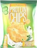 Quest Nutrition Protein Chips Sour Cream and Onion 21g Protein Baked 12oz Bag 8 Count