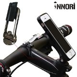 Bike Phone Mount INNORI Mobile Phone Holder Phone Mount for Bicycle High Quality Plastic Bike Mount Kit of Adhesive Slot and Mount Base