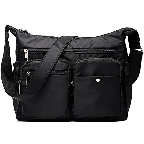 Women Travel Crossbody Bag Messenger Bag Lightweight Water Resistant Shoulder Bag