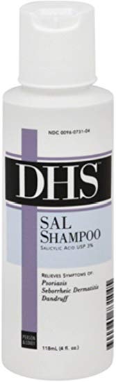 DHS Sal Shampoo, 4 oz (Pack of 2)
