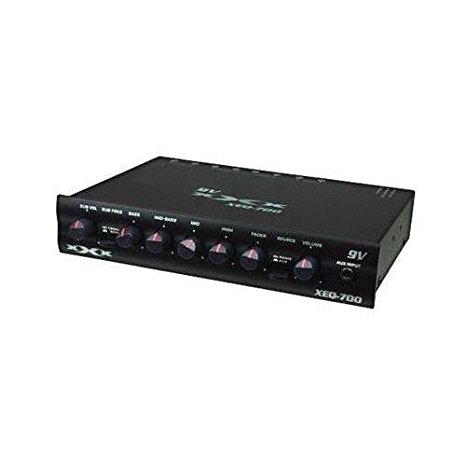 Audiopipe AUDIOP XEQ700 XXX 7 Band Graphic Equalizer with LED Power Meter & Subwoofer Output by Audiopipe