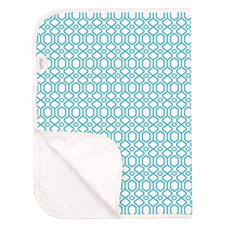 Kushies Baby Deluxe Change Pad Terry, Turquoise Octagon