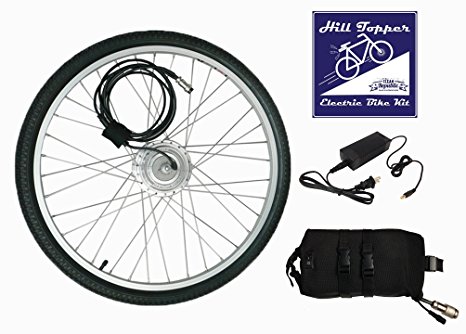 Electric Bike Kit / Electric Tricycle Kit Clean Republic Hill Topper, Lithium Battery Included 5 min Easy Installation Made in US