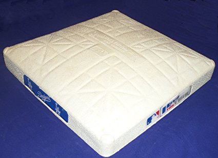 LOS ANGELES DODGERS OFFICIAL MLB GAME USED 2007 LA FIRST BASE STEINER SPORTS LOA