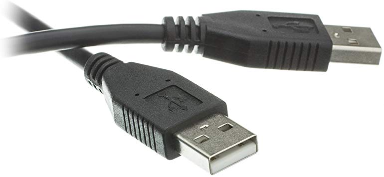 C&E CNE20650 6-Feet USB Type A Male Cable, Black