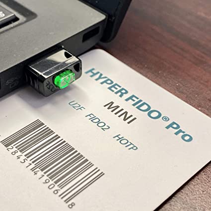 HYPERFIDO Pro Mini U2F/FIDO2/HOTP Security Key