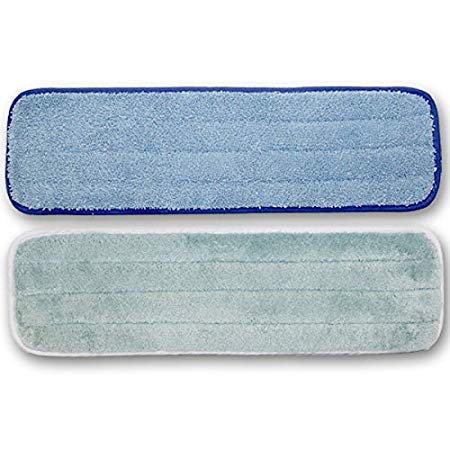 Shaw Vibrant Microfiber Mop Replacement Pads 1 Wet/1 Dry