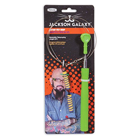 Jackson Galaxy Ground Wand Rope with 1 Toy