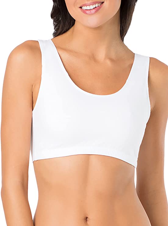 Fruit of the Loom Women's Built Up Tank Style Sports Bra