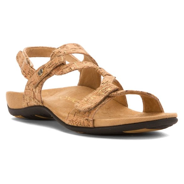 Vionic by Orthaheel Women's Paros Leather Sandals