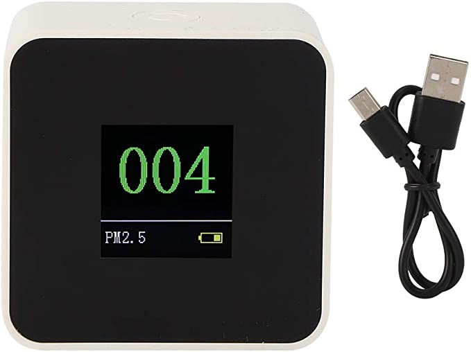 PMT-2.5 Air Quality Monitor PM2.5 Detector 0-500μg/m³ TFT Display Air Quality Tester Real Time Measure Air Value Suitable for Home Office Factory