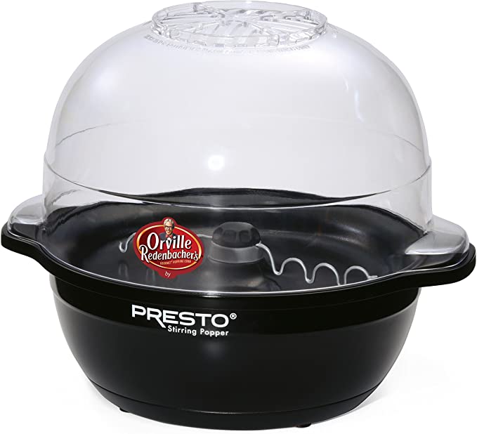 Presto 5204 Orville Redenbacher's Stirring Popper, Black, One Size