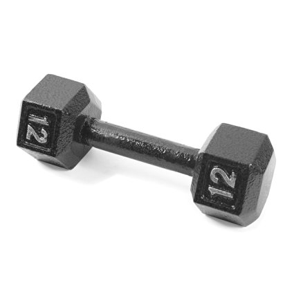 CAP Barbell Cast Iron Hex Dumbbell