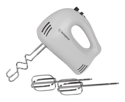 Westinghouse WHM5WA Select Series 5 Speed Hand Mixer, White - Amazon Exclusive