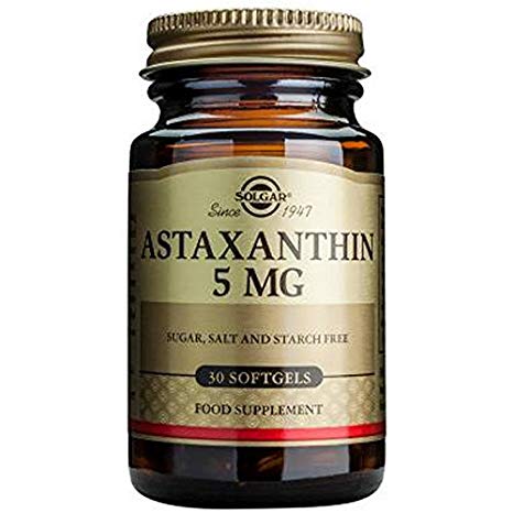 Astaxanthin Complex 5mg Solgar 30 Softgel