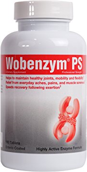 Wobenzym - Wobenzym PS - Helps Maintain Healthy Joints, Mobility, and Flexibility* - 180 Tablets