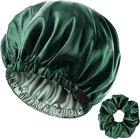 YANIBEST Satin Bonnet Silk Bonnet Hair Bonnet for Sleeping Satin Cap Extra Large Reversible for Women Curly Natural Hair