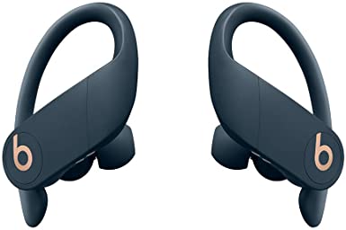 Powerbeats Pro Wireless Earphones - Apple H1 Headphone Chip, Class 1 Bluetooth, 9 Hours of Listening Time, Sweat Resistant Earbuds - Navy