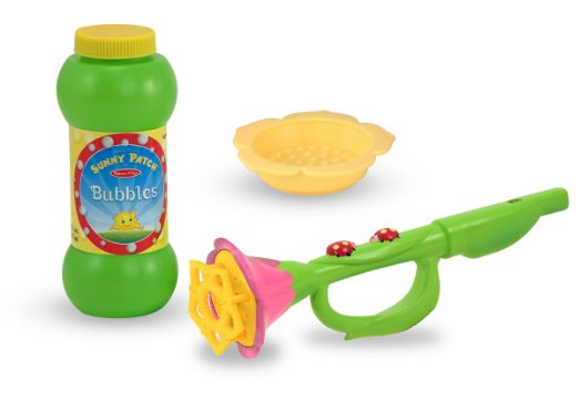 Melissa and Doug Sunny Patch Blossom Bright Bubble Trumpet
