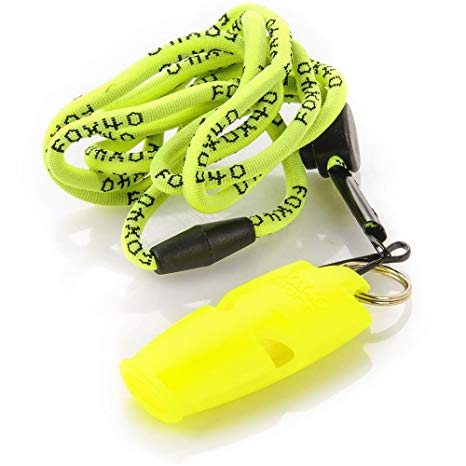 Fox 40 Micro Safety Whistle with Breakaway Lanyard