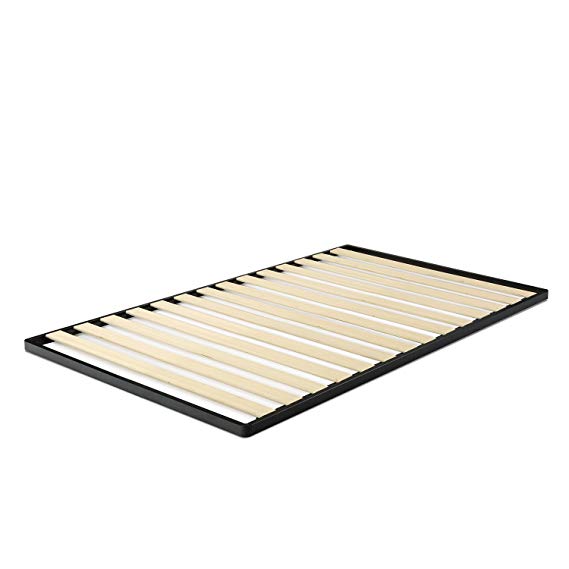 Zinus Easy Assembly Wood Slat 1.6 Inch Bunkie Board/Mattress Foundation/Quick and Easy Assembly, Twin