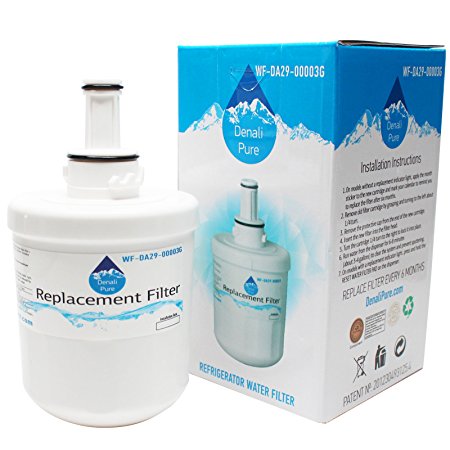 Replacement DA29-00003G Water Filter for Samsung Refrigerators - Compatible with Samsung RSG257AARS, DA29-00003G, RFG237AARS, RF268ABRS, RF267AERS, RFG297AARS, RFG238AARS, RF266AEPN, RS2530BBP