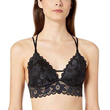 Mae Women's Floral Lace Multi Strap Bralette (for A-C cups)