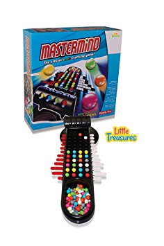 Mastermind Classical Code Cracking Game! Features a Rotating Game Unit, Allowing Up to 5 Flayers to Compete. This Board Game Makes a Great Gift.
