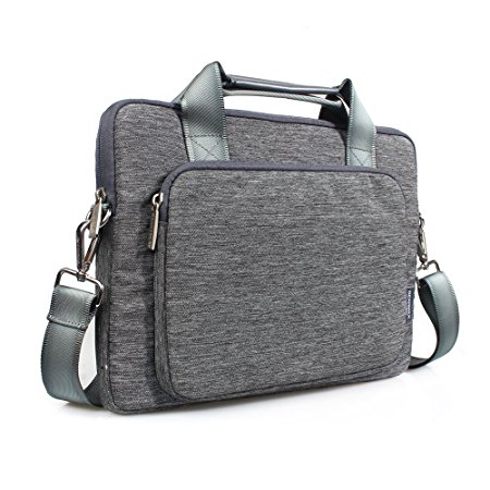 Gearmax 15-15.4 Inch Laptop Bag with Handle and Shoulder Strap Suit Fabric Water Resistant Laptop Carrying Case / Shoulder Bag / Messenger Bag / Briefcase for Macbook Pro / Tablet / Notebook
