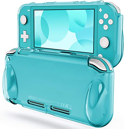 JETech Protective Case for Nintendo Switch Lite 2019, Grip Cover with Shock-Absorption and Anti-Scratch Design, Turquoise