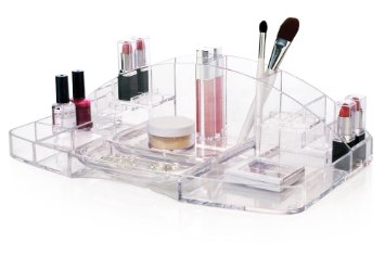 Large Capacity Cosmetic Storage and Makeup Organizer