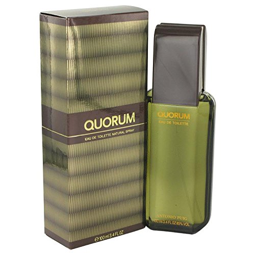 QUORUM by Antonio Puig Eau De Toilette Spray 3.4 oz for Men - 100% Authentic