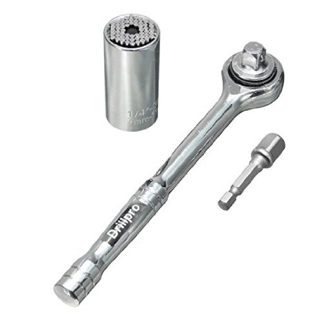 Drillpro Power Drill Adapter Professional Grade Universal Socket Wrench Universal Socket Adapter