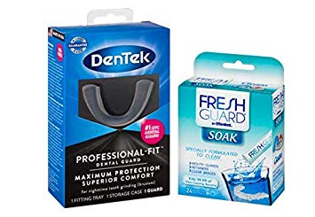 DenTek Professional-Fit Dental Guard and Dental Guard Cleaner Pack