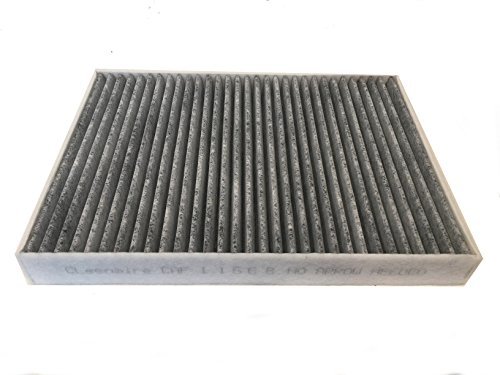 Cleenaire CAF11668 The Most Advanced Protection Against Bacteria Dust Viruses Allergens Gas Odors, Double Carbon Cabin Filter For 11-16 Dodge Charger, Challenger, 300