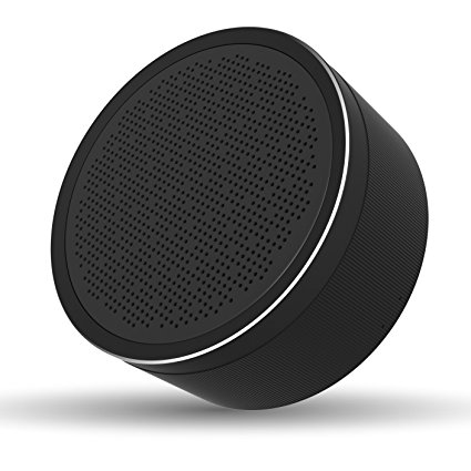 LINGYI Portable Bluetooth Speaker | 18-Hour Playtime | 33-Foot Bluetooth Range | Built-in Mic | AUX Line & TF Card slot | HD Sound and Bass Best Bluetooth Speaker (Black)