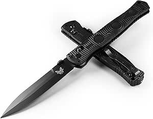 Benchmade - SOCP 391BK Tacticle Knife with Graphite Black CF Elite Handle (391BK)