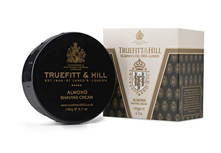Truefitt & Hill Shaving Cream Bowl- Almond (6.7 ounces)