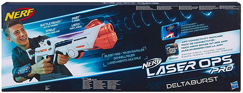 Nerf E2279EU4 Laser Ops Pro Delta Burst, Multi-Colour