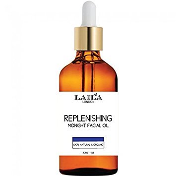 Replenishing Face Oil Serum 100% Natural and Organic Line Reducing Anti-aging All Skin Types Facial Serum, Antioxidant Rich in Vitamin C Dark Spot Fine Lines and Wrinkles. Marula Oil, Rosehip, Jojoba