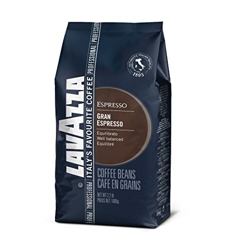 Lavazza Grand Espresso Beans - 2.2lb Bag (Case of 6)